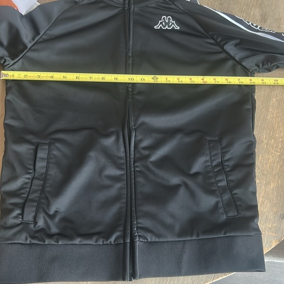 Kappa 2 Piece Black Jacket and Matching Pants Jogger Suit Women Size M New - Picture 17 of 17